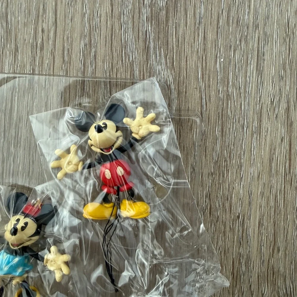 Hallmark Keepsake Disney Jumping for Joy Mickey Minnie Miniature Ornaments 2pc
